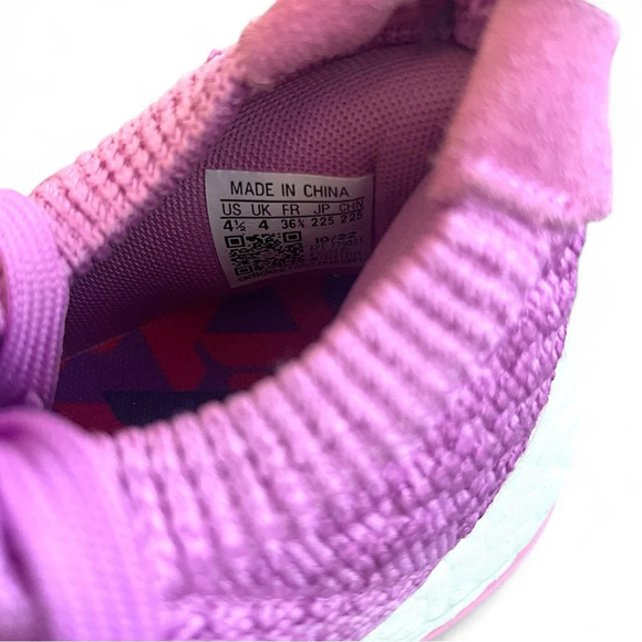 ADIDAS Trae Young 2 Signature Series Basketball Purple Orange Sneaker youth 4.5 - Picture 5 of 7